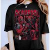 Funny Double Trouble Wolverine and Deadpool T-Shirt, Deadpool 3 Movie Shirt, Matching Deadpool and Wolverine Tee, Family Vacation Shirt