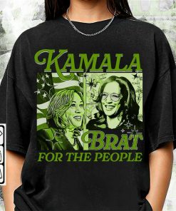 BlvckStyle Kamala Brat Comic Shirt, Kamala Harris…