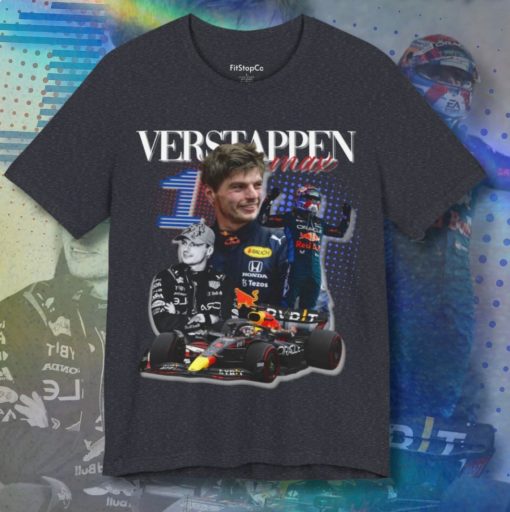 Max Verstappen T-Shirt Vintage, Motorsport Fan Gift, Red Bull Formula 1 WDC, Formula One Unisex F1 Racing Inspired Aesthetic T Shirt