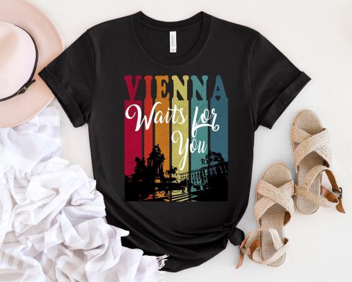 Billy Joel shirt, Women’s Rock Band Tee, Vintage Band Shirt, Vienna Waits for You t-shirt, Billy Joel concert merch, Billy Joel Fan gift