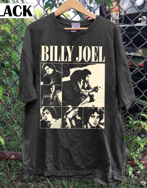 Billy Joel The Garden Tour 2024 Unisex Tshirt, Billy Joel Music Tour Merch Shirt, Vintage Billy Joel World Tour 2024 T-Shirt, Gift For Fans