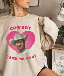 Cowboy take me away shirt, Glen Powell…