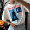 Halloween Michael Myers and Ghost Face Shirt, Halloween Horror Movie Fan, Horror Character Shirt, Halloween Funny Movie Shirt