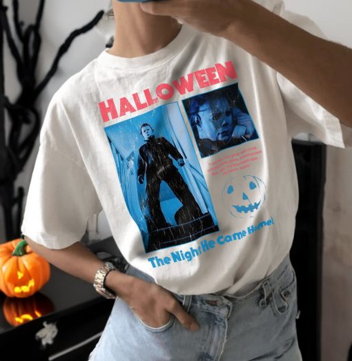 Halloween 1978 Michael Myers Movie T-Shirt | Vintage Horror Movie T-shirt | John Carpenters Halloween Shirt | Unisex Horror Fan Apparel