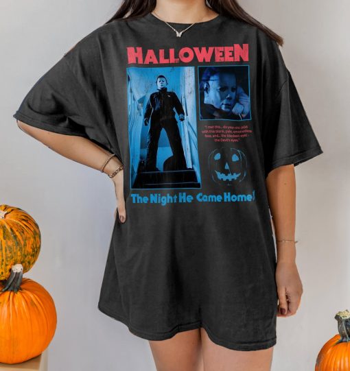 Halloween 1978 Michael Myers Movie T-Shirt | Vintage Horror Movie T-shirt | John Carpenters Halloween Shirt | Unisex Horror Fan Apparel