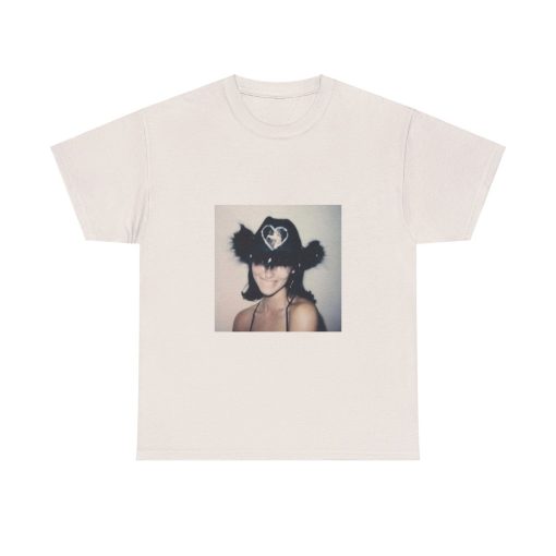 Gracie Abrams Aesthetic Black and White Cowgirl Hat Print T Shirt