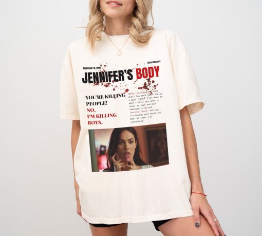 Jennifer’s Body Shirts, Jennifer Check Meme Shirt, Megan Fox Top, Horror Movie T-shirt, Halloween films Tee, Y2k Inpsired Tee