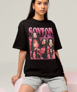 GIDLE Soyeon Retro Classic T-shirt – Gidle…