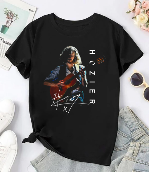 Graphic Hozier Signature Shirt, Hozier Unreal Unearth Tour 2024 Shirt, Hozier Shirt, Hozier Fan Gift, Hozier Merch, Hozier 90s Vintage Tee