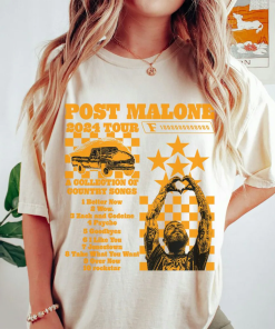 BlvckStyle Post Malone Tour Music Shirt, A…