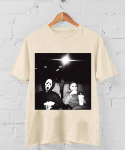 Halloween Michael Myers and Ghost Face Shirt,…