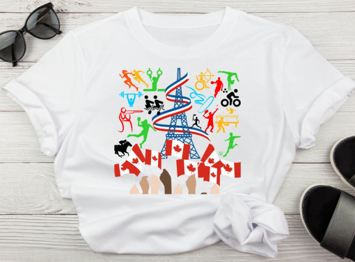 The Paris Olympics Canada Unisex T-shirt