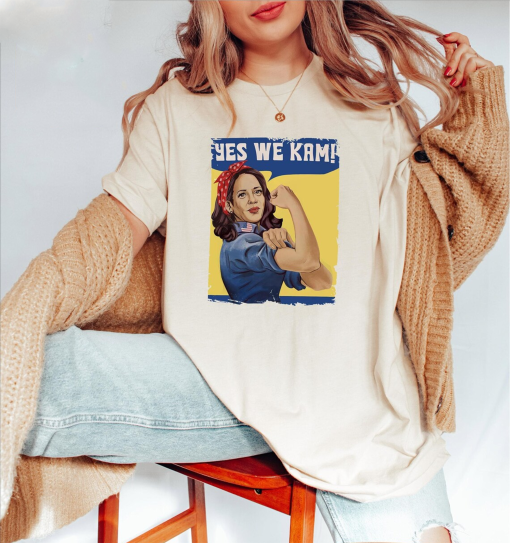 Yes We Kam T-shirt / Kamala Harris Shirt / Yes We Kam Tee / Kamala Harris For President 2024 T-shirt / Election 2024 Shirt