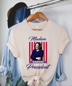 Kamala MADAM PRESIDENT Shirt, Kamala Harris Tee,…