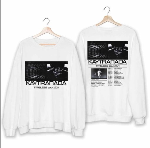 Kaytranada Timeless North American Tour 2024 Shirt, Kaytranada 2024 Concert Shirt, Kaytranada Fan Gift, Timeless Tour Merch