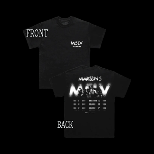 Maroon 5 2024 Tour Shirt, Maroon 5 Band Fan Shirt, Maroon 5 Concert Shirt For Fan, Maroon 5 Tee Gift