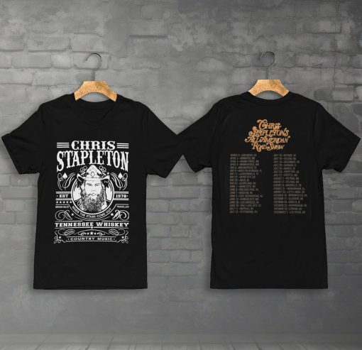 VTG Chris Stapleton All American Road Show Tour 2024 Unisex T-Shirt, Country Music Tee