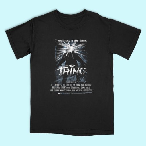 THE THING t-shirt on comfort colors John Carpenter | option for screen printed poster