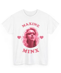 Maxine Minx pink heart Tee, Mia Goth…