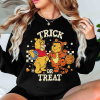 Retro Trick or Treat Pooh and Tigger Shirt, Winnie The Pooh Halloween Shirt, Mickey Not So Scary Halloween Party, Disney Halloween Trip Tee