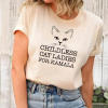 Kamala Harris Shirt Childless Cat Ladies for Kamala | Harris 47 | Funny Pro Kamala T-Shirt | Women’s Rights Activist Tee | Election 2024