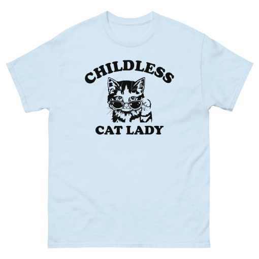 Childless Cat Lady Shirt, Kamala Harris 2024 Tee, Vote Blue Shirt, 2024 Election Tee, Madam President, Cat Lady Kamala