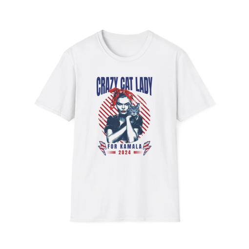 Kamala Harris Shirt Childless Cat Ladies for Kamala | Harris 47 | Funny Pro Kamala T-Shirt | Women’s Rights Activist Tee | Election 2024