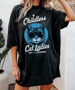 Childless Cat Lady Kamala Harris Shirt, Election…