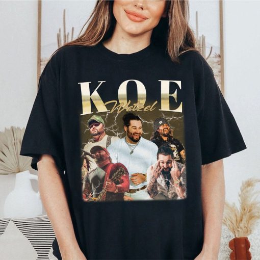 Koe Wetzel Vintage Shirt, Country Music T-Shirt, Koe Wetzel Tour Shirt Cowboy Western Country Music Tee shirt