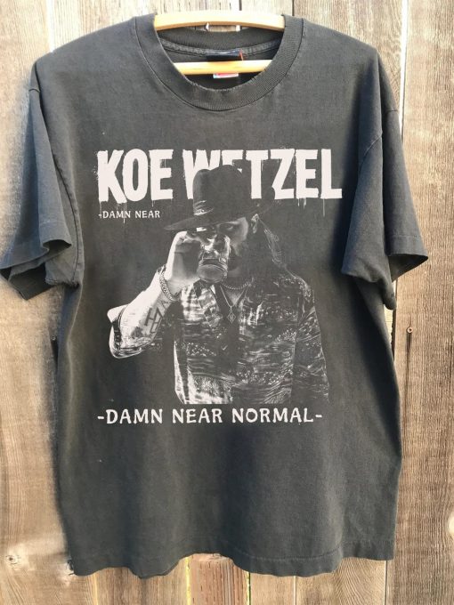 Wetzel tour 2024 shirt, Koe Music 2024 Shirt, Wetzel Fan Lover Gift, Wetzel country music shirt, Gift for men women unisex tshirt vintage