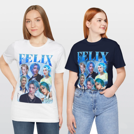 Retro Felix Bootleg Shirt, Stray Kids Graphic Shirt, Kpop Fan Tee, Vintage 90s Rap Tee, Stray Kids Tour Concert Shirt, Felix Fan Gift