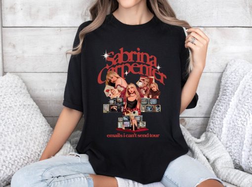 Sabrina 2024 Tour Shirt, Sabrina Emails Tour, Tour Concert Outfit, Carpenter Graphic Shirt