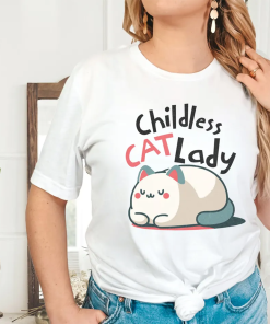 Childless Cat Lady Tshirt, 2024 Election Political…