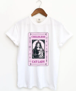 Childless Cat Lady, Tarot Card Shirt, Kamala…