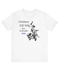 Kamala Harris Shirt Childless Cat Ladies for…