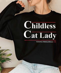 Childless Cat Lady 2024 Kamala Shirt, Kamala…