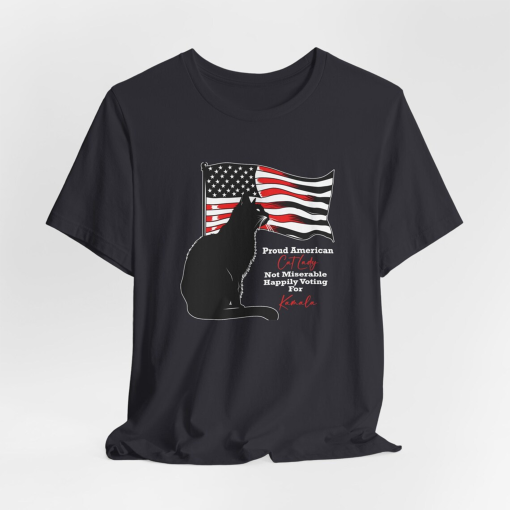 Kamala Cat Lady T-shirt, Proud American Cat Lady, JD Vance Reply, Save Our Democracy, Womens Rights, Freedom, Attack on Democracy, Harris