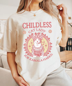 Childless Cat Lady shirt, Rocker Tee, Vote…