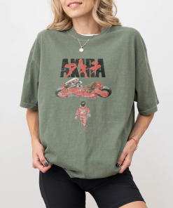 Vintage Inspired Akira Shirt, Anime Movie Gift…