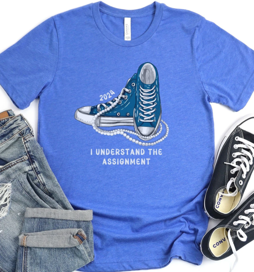 I Understand the Assignment Vote Blue Election Shirt, Kamala Harris Sneakers Save Democracy Tshirt, Nasty Woman 2024 Activist Shirt