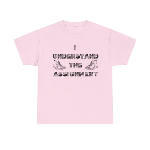 I understand the assignment shirt Unisex Heavy Cotton Tee