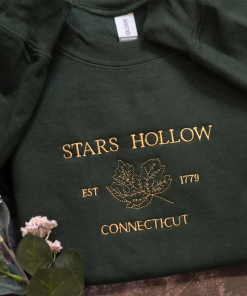 EMBROIDERED STARS HOLLOW Sweatshirt Fall Sweatshirt Stars…