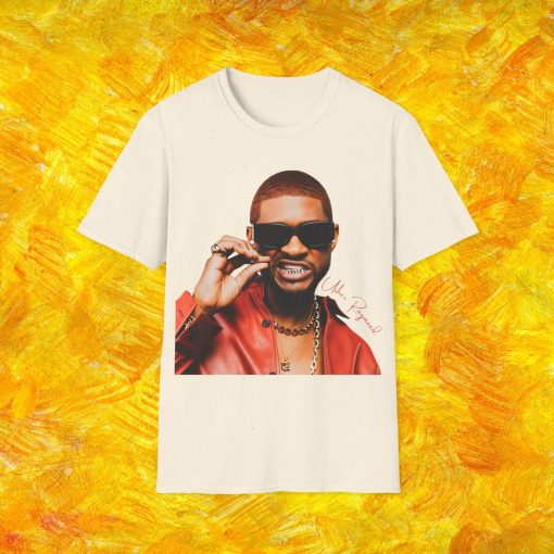 Usher Shirt Grillz! NEW Raymond, 90s R&B Hip Hop, Confessions, Concert Tour, Bootleg Rap, Aaliyah, Biggie, Jodeci, 21 Sava, MJ Blige, Eazy E