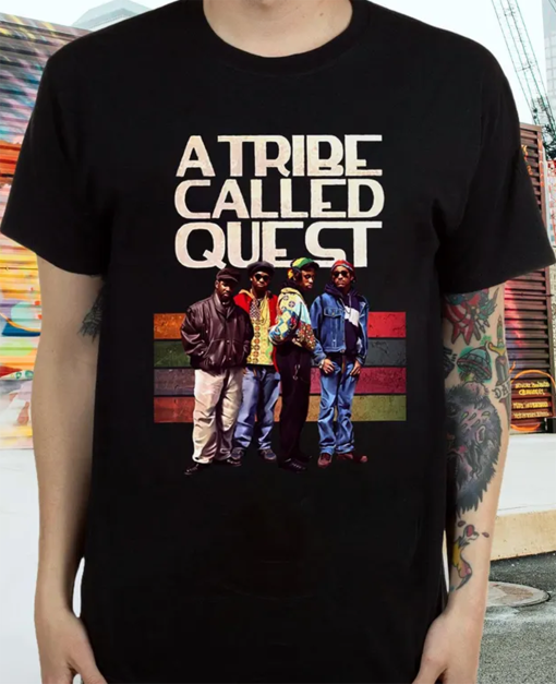 A Tribe Called Quest Vintage 90s T-Shirt, Rap HipHop T-Shirt – Unisex Heavy Cotton Rapper T-Shirt