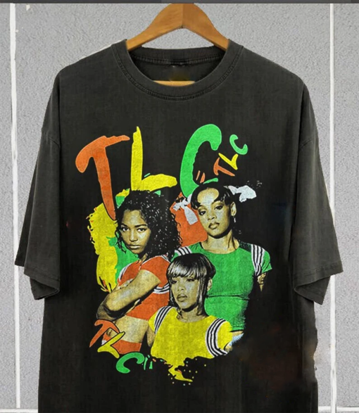 TLC Unisex Shirt, Vintage Tlc Shirt, 90S Tlc Group Shirt, 90S Music Shirt, Tlc Band Shirt, Tlc Graphic Tee, EO98R