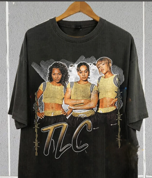 TLC Unisex Shirt, Vintage Tlc Shirt, 90S Tlc Group Shirt, 90S Music Shirt, Tlc Band Shirt, Tlc Graphic Tee