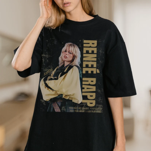 Renee Rapp T-Shirt – Vintage Indie Pop Music Tee, Retro Aesthetic, Unisex Graphic Shirt, Singer Fan Gift, Trending Fashion, Music Lover