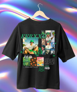 Feid Ferxxo t-shirt design. PNG Digital Retro,…