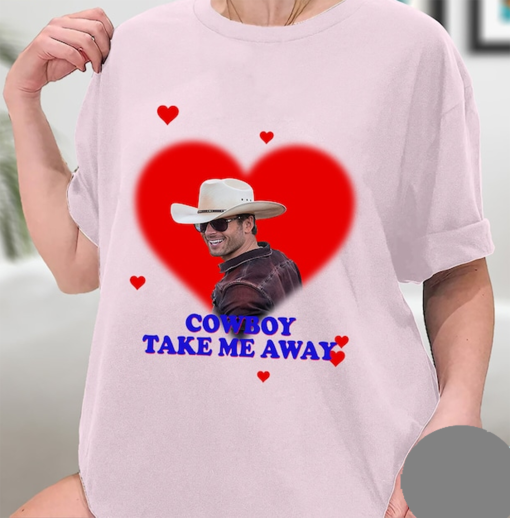 Cowboy take me away Glen Powell as Tyler Owens Twister 2024 Shirt, Sweatshirt, Hoodie