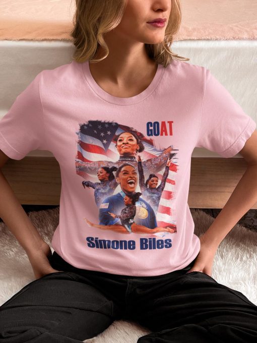 Simone Biles Shirt, Because I Can, Olympics TShirt, Olympics, USA Team, Olimpics 2024